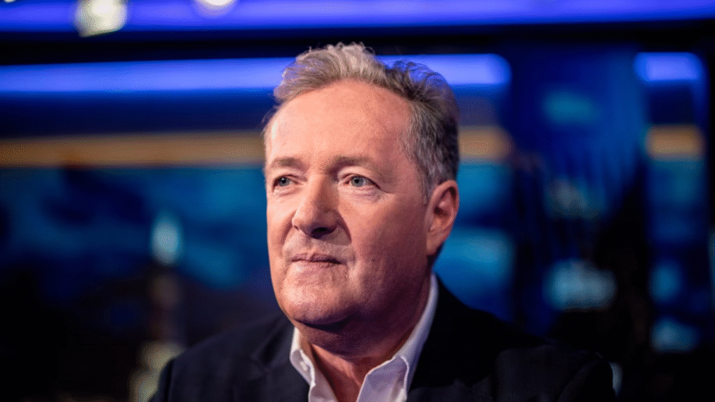 Piers Morgan net worth speaking at media event