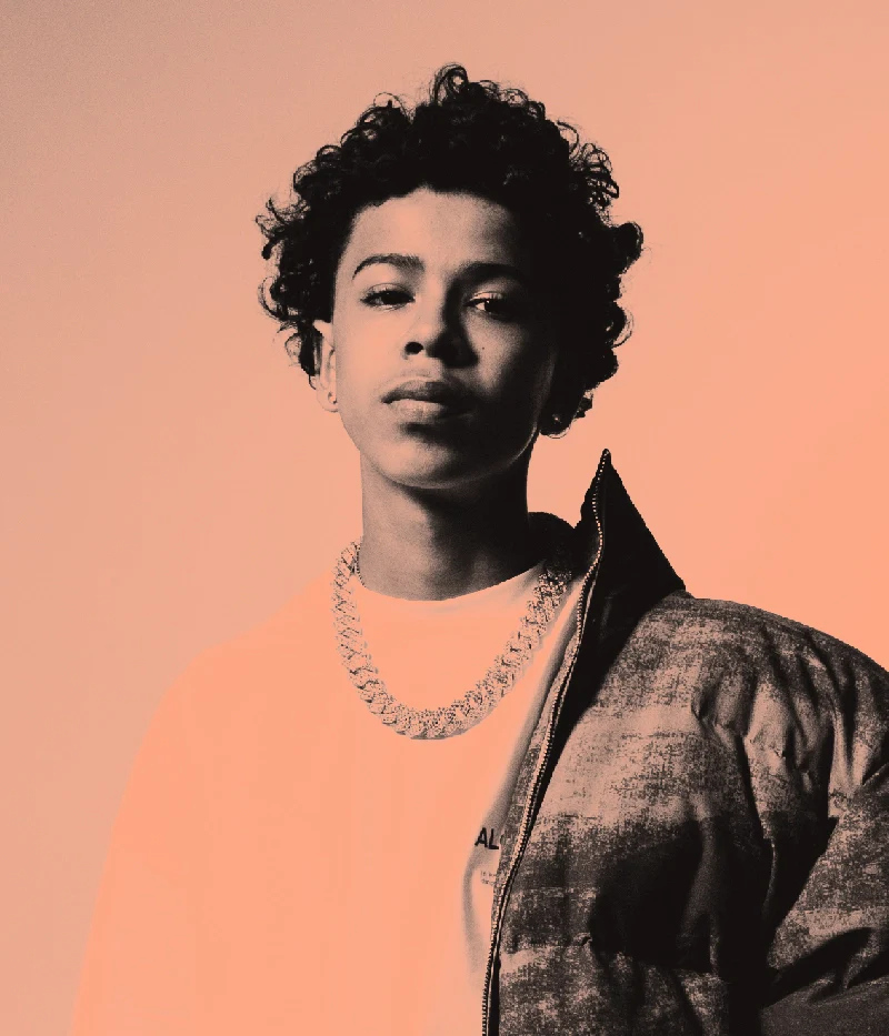 Luh Tyler in the studio recording new music in 2025