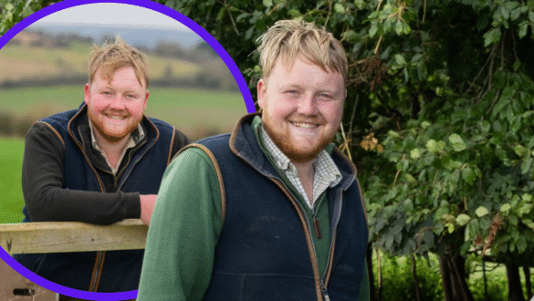 Kaleb Cooper net worth 2025 working on Clarkson’s Farm tractor